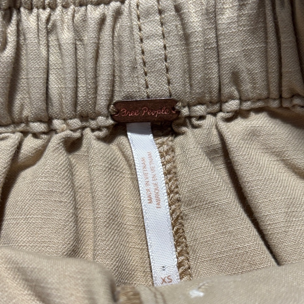 Free people Movement by Free People Beige Elastic Waist Pants - Picture 8 of 9